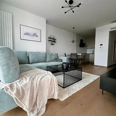 Apartment Danube River Front, Skyscraper *